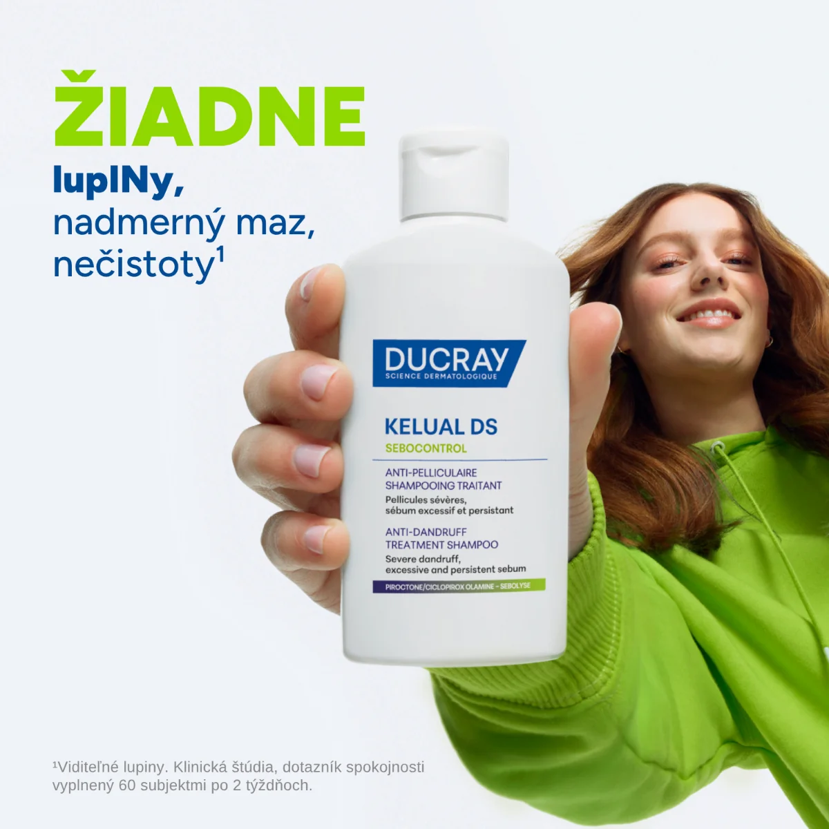 DUCRAY KELUAL DS SEBOCONTROL Šampón 100 ml