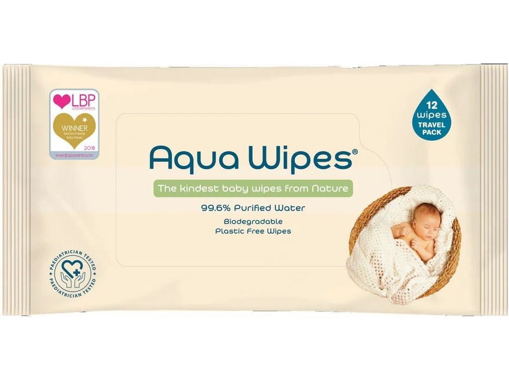 AQUA WIPES EKO Obrúsky detské vlhčené 12 ks 1×12 ks