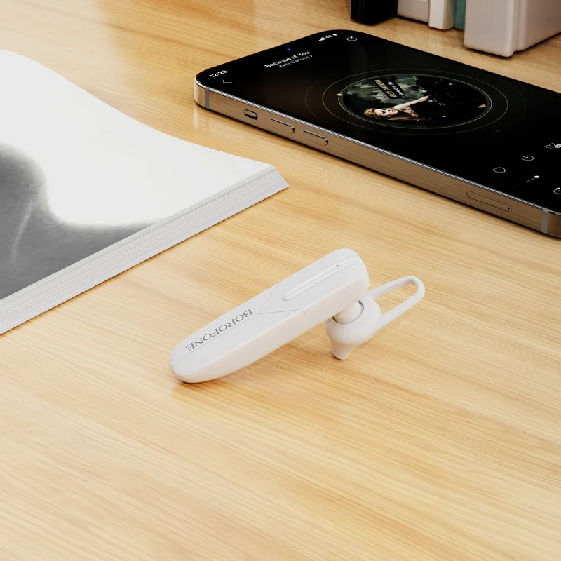 Borofone BC36 Bluetooth Handsfree slúchadlo, biele