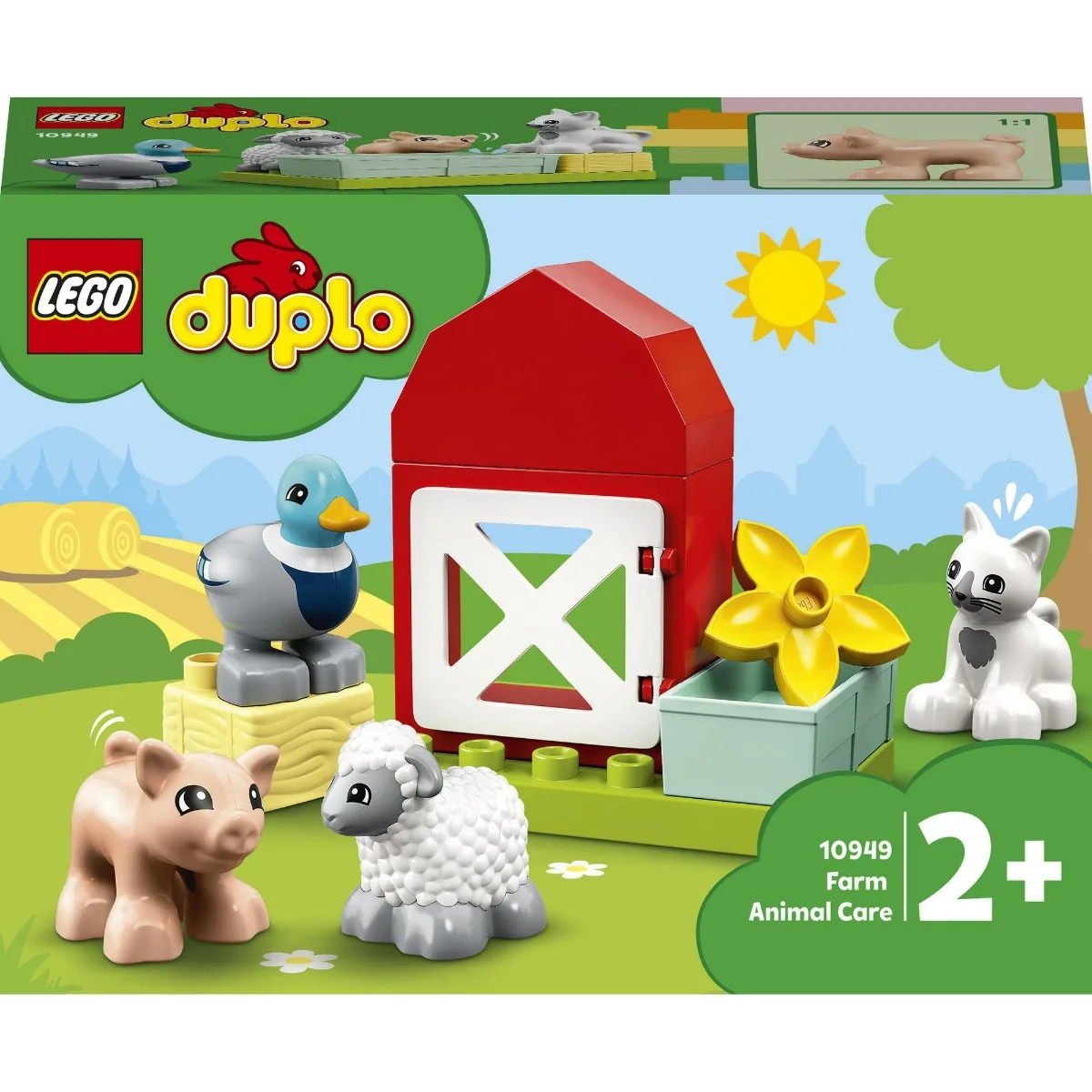 Lego Duplo zvieratká z farmy 1×1 ks, lego