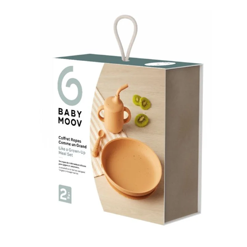 Babymoov silikónová jedálenská sada Grown-Up MEAL SET Little Arty