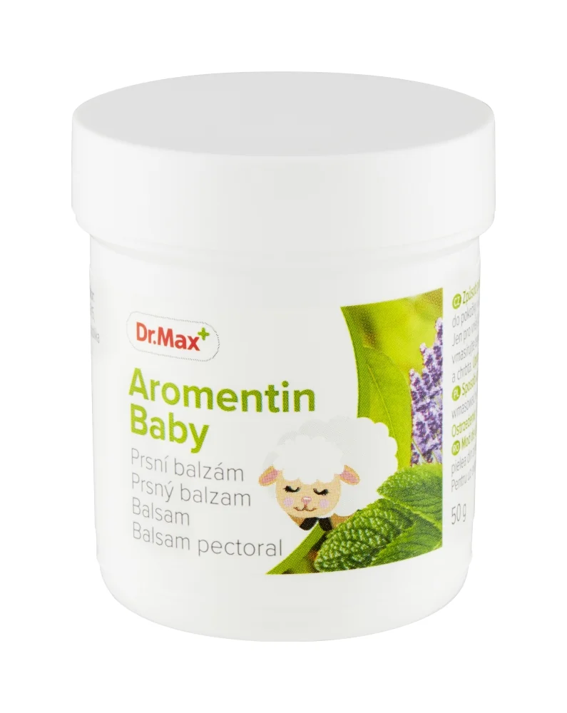 Dr.Max Aromentin Baby 1×50 g, prsný balzam