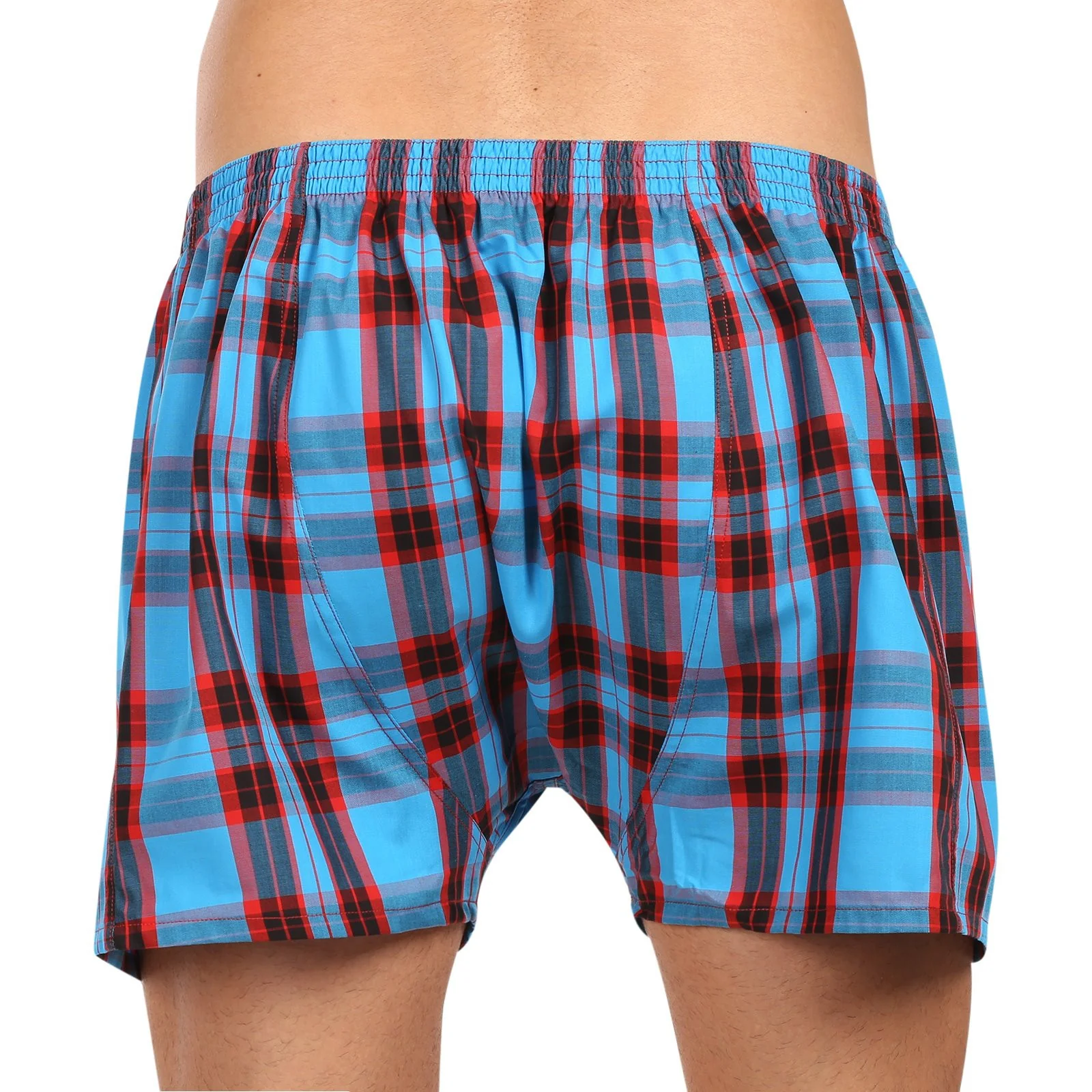 5PACK pánske trenky klasická guma viacfarebné (5A110610) L