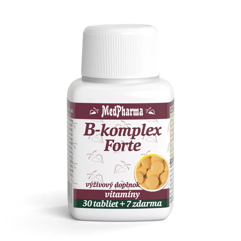 MedPharma B-komplex Forte 1×37 tbl, výživový doplnok