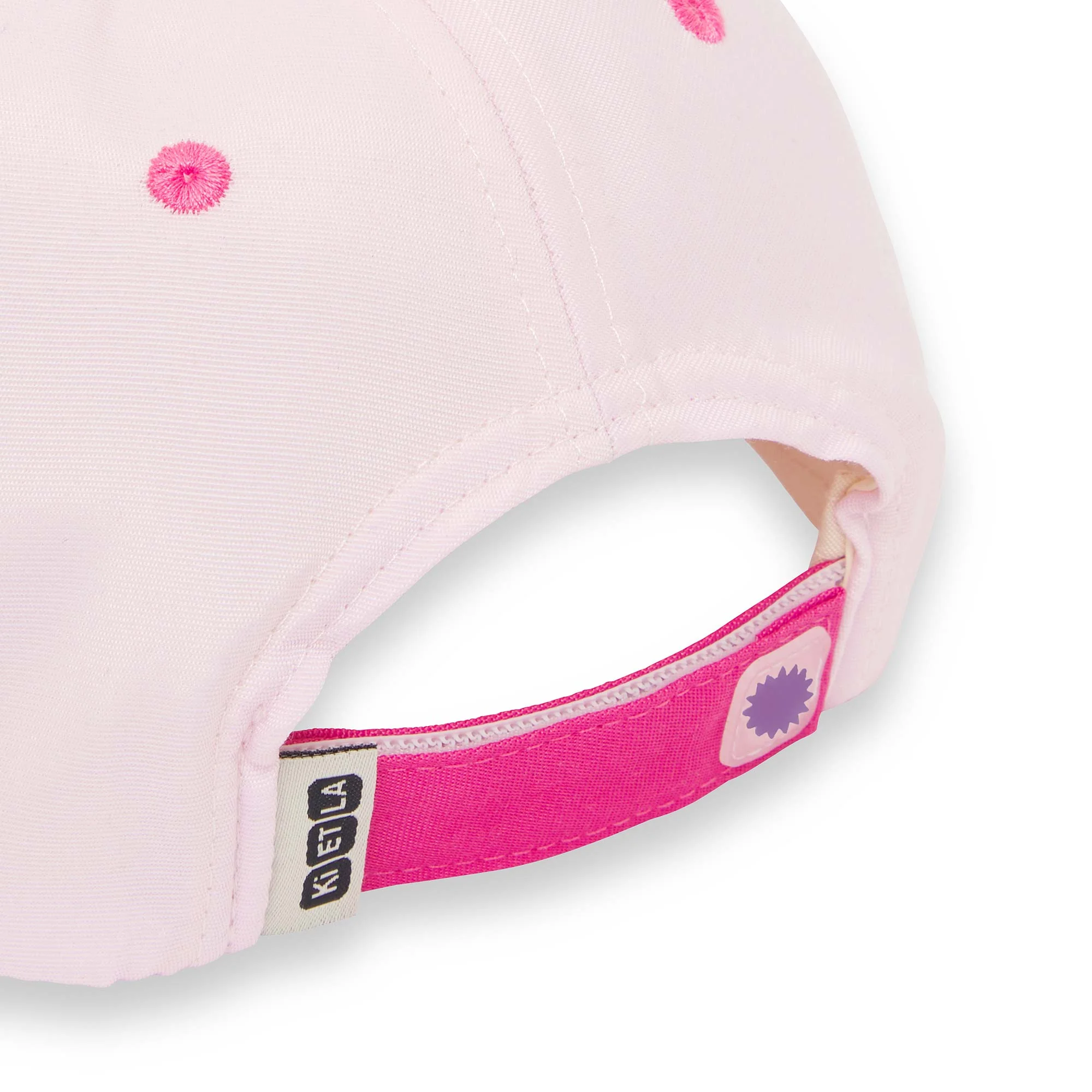 KiETLA VIBE Baseball šiltovka s UV ochranou - Pink 51 - 53 cm