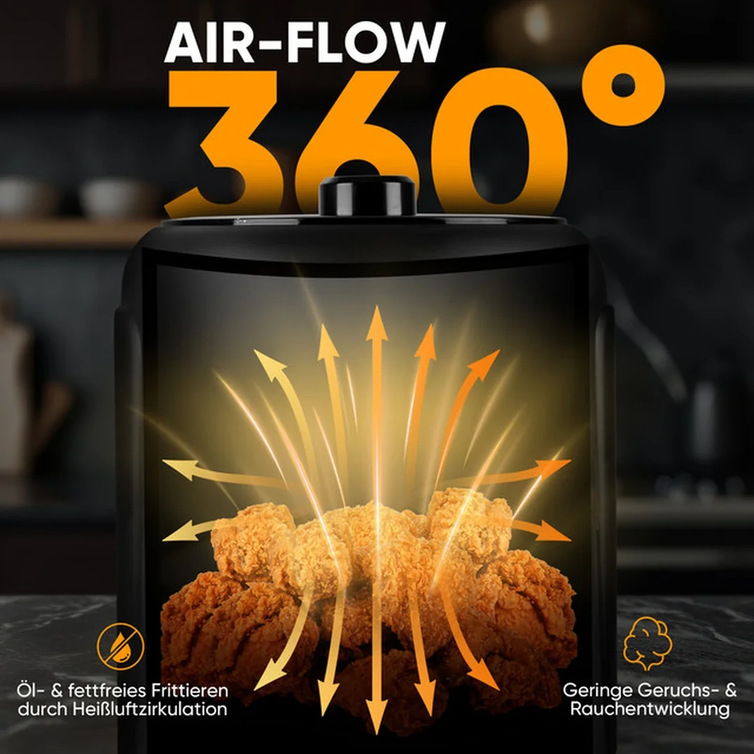 CLATRONIC FR 3816 H teplovzdušná fritéza 2,5 l 1000 W