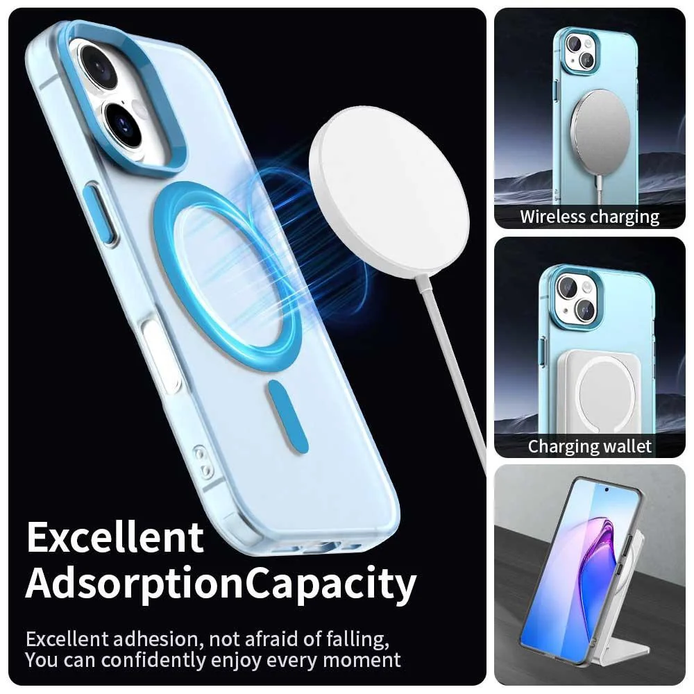 Puzdro Techsuit CandyCase MagSafe pre iPhone 17 Biela