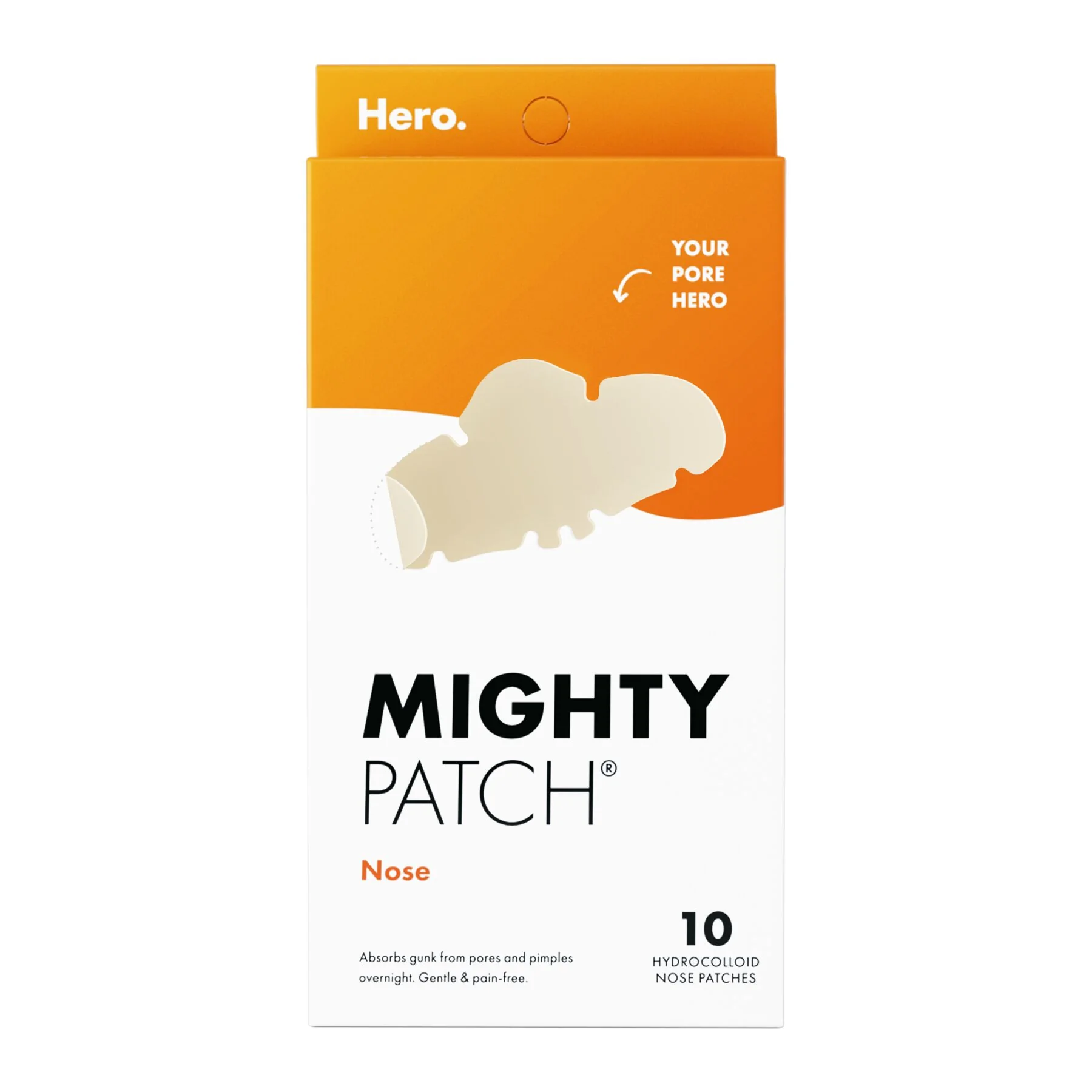 HERO Mighty Patch NOSE Náplaste na akné 10 ks