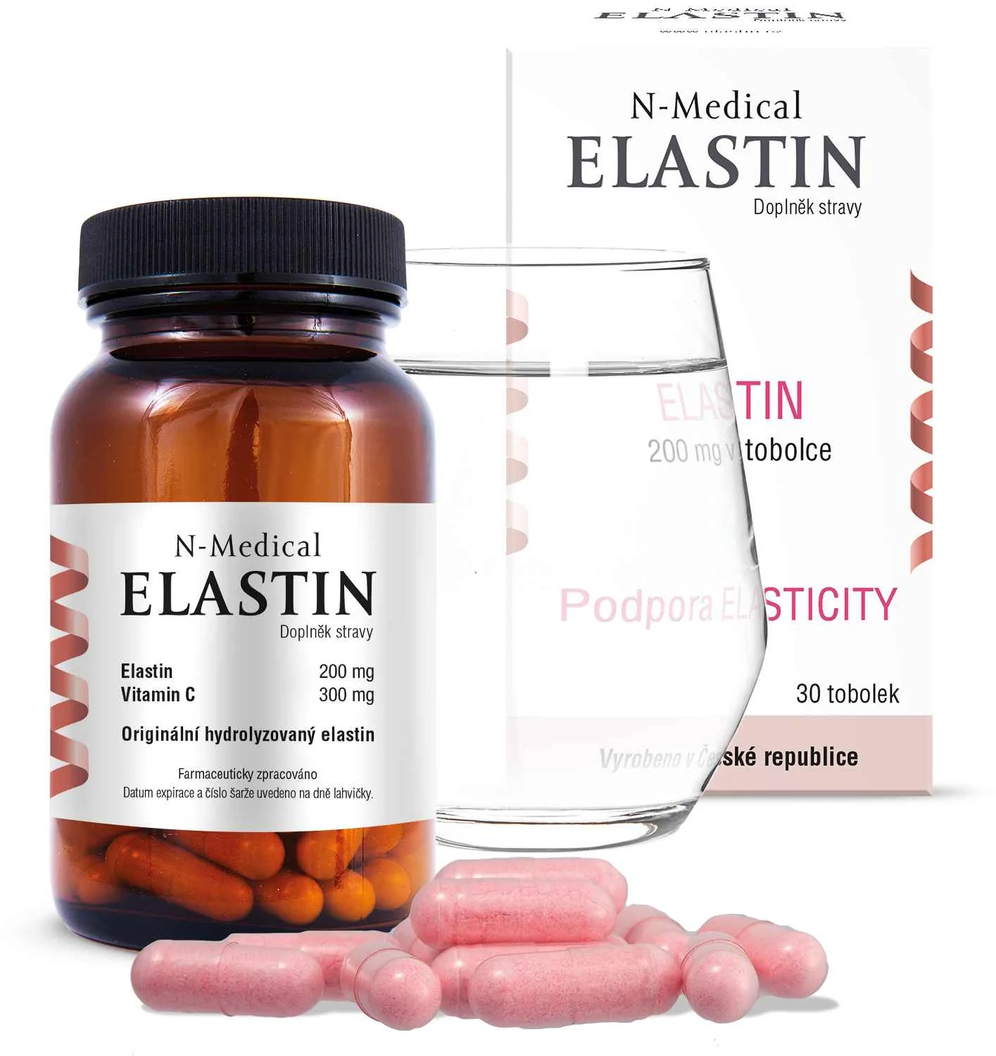 N-MEDICAL ELASTIN N-MEDICAL 100TBL 1×100 cps, výživový doplnok