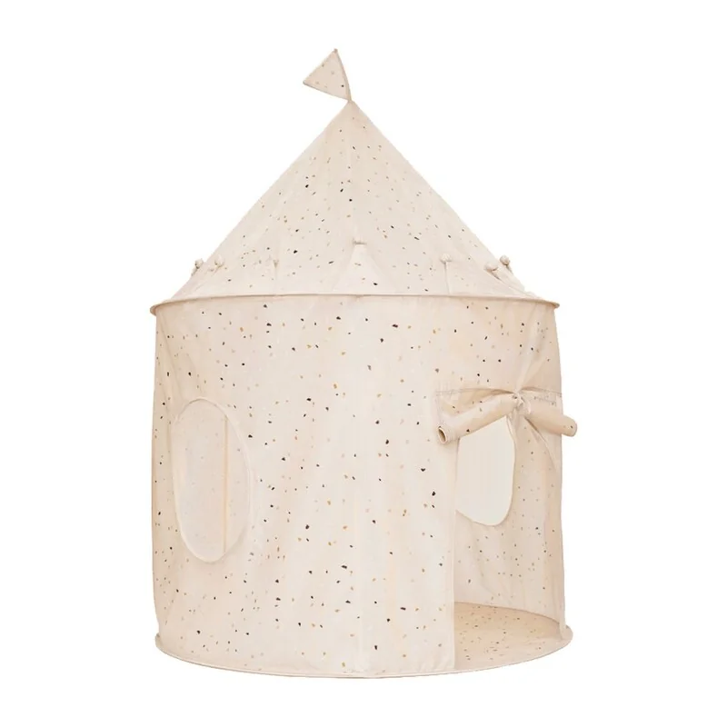 3 SPROUTS - Detský Stan Recycled Terrazzo Cream