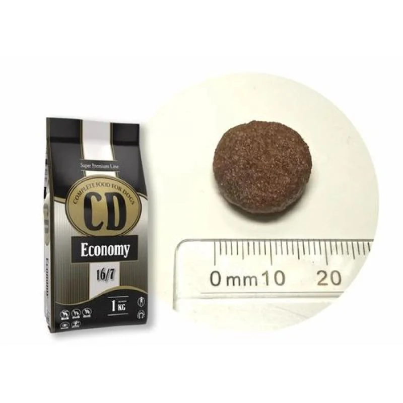 DELIKAN CD Economy 16/7 1kg Kompletné krmivo pre psov s bežnou aktivitou