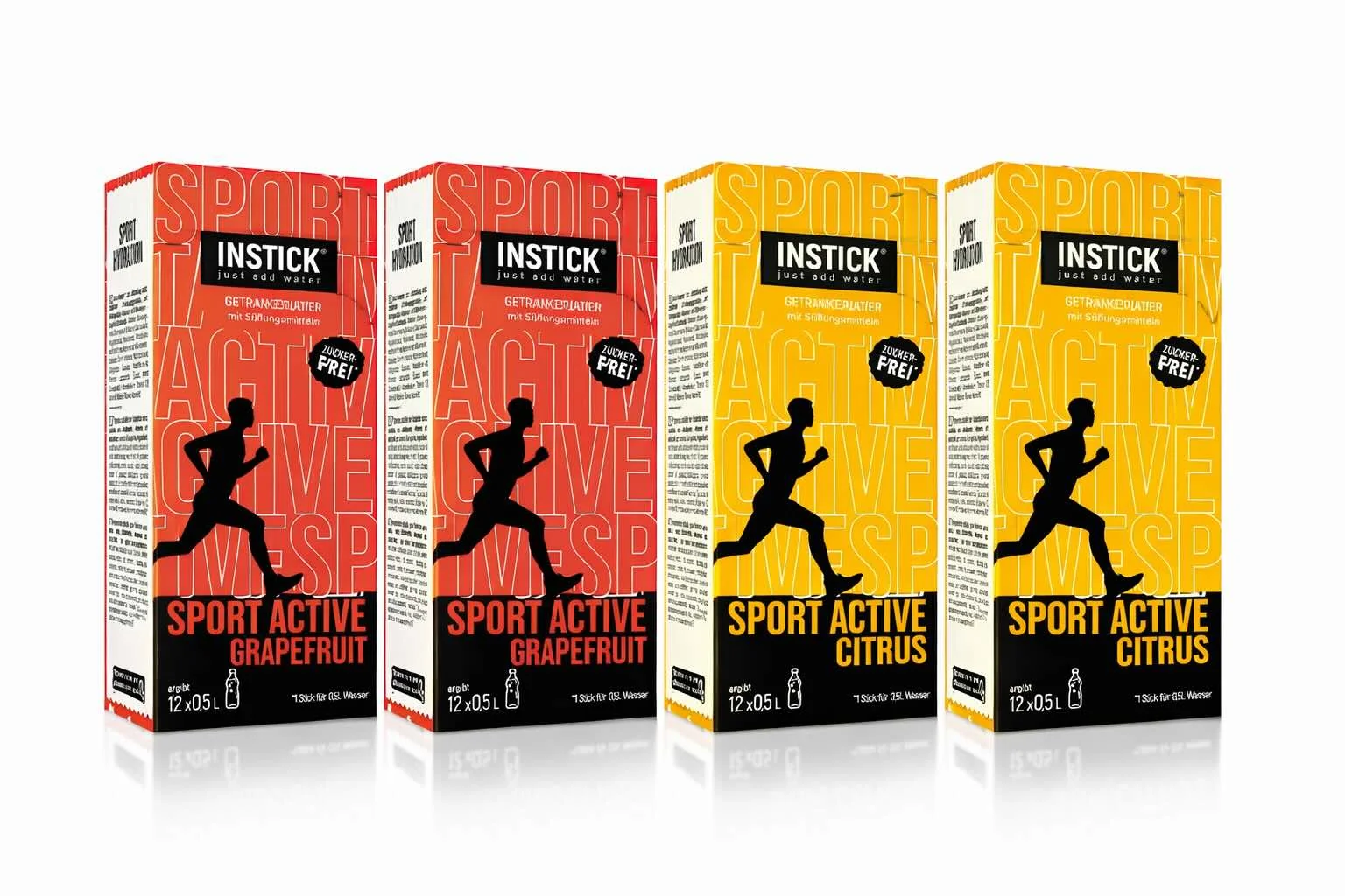 Sport Active Mix – elektrolyty bez cukru 48 sickov na prípravu 24 lit nápoja bez cukru s vitamínmi a elektrolitmi