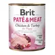 Brit Konzerva Pate & Meat Puppy 800g