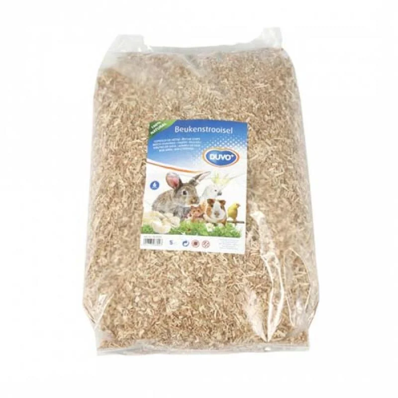 DUVO+ Podstielka pre hlodavce 6mm 5kg/20l buková štiepka