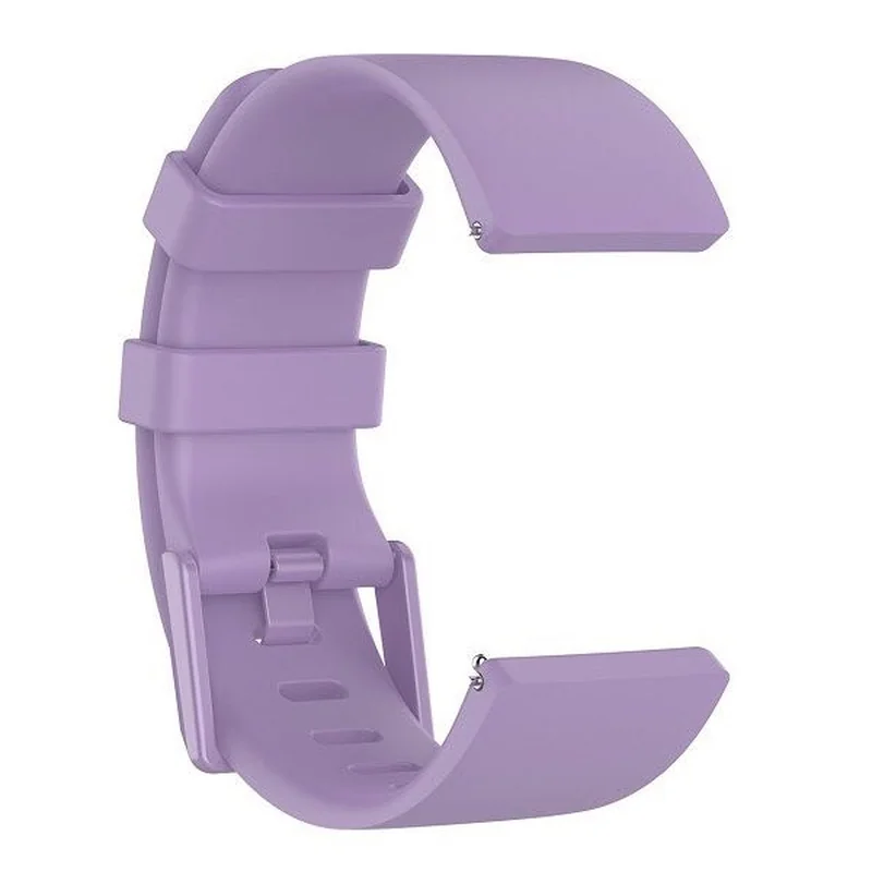 Silicone (Large) remienok na Fitbit Versa / Versa 2Liac purple