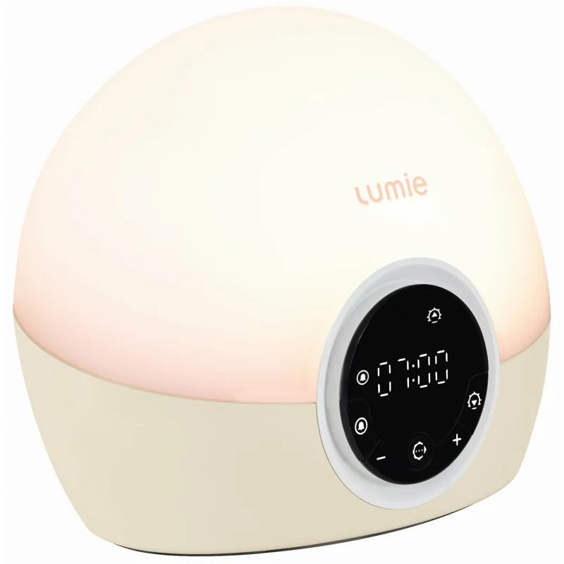 LUMIE Bodyclock Spark 100 LED svetelný budík a nočná lampa