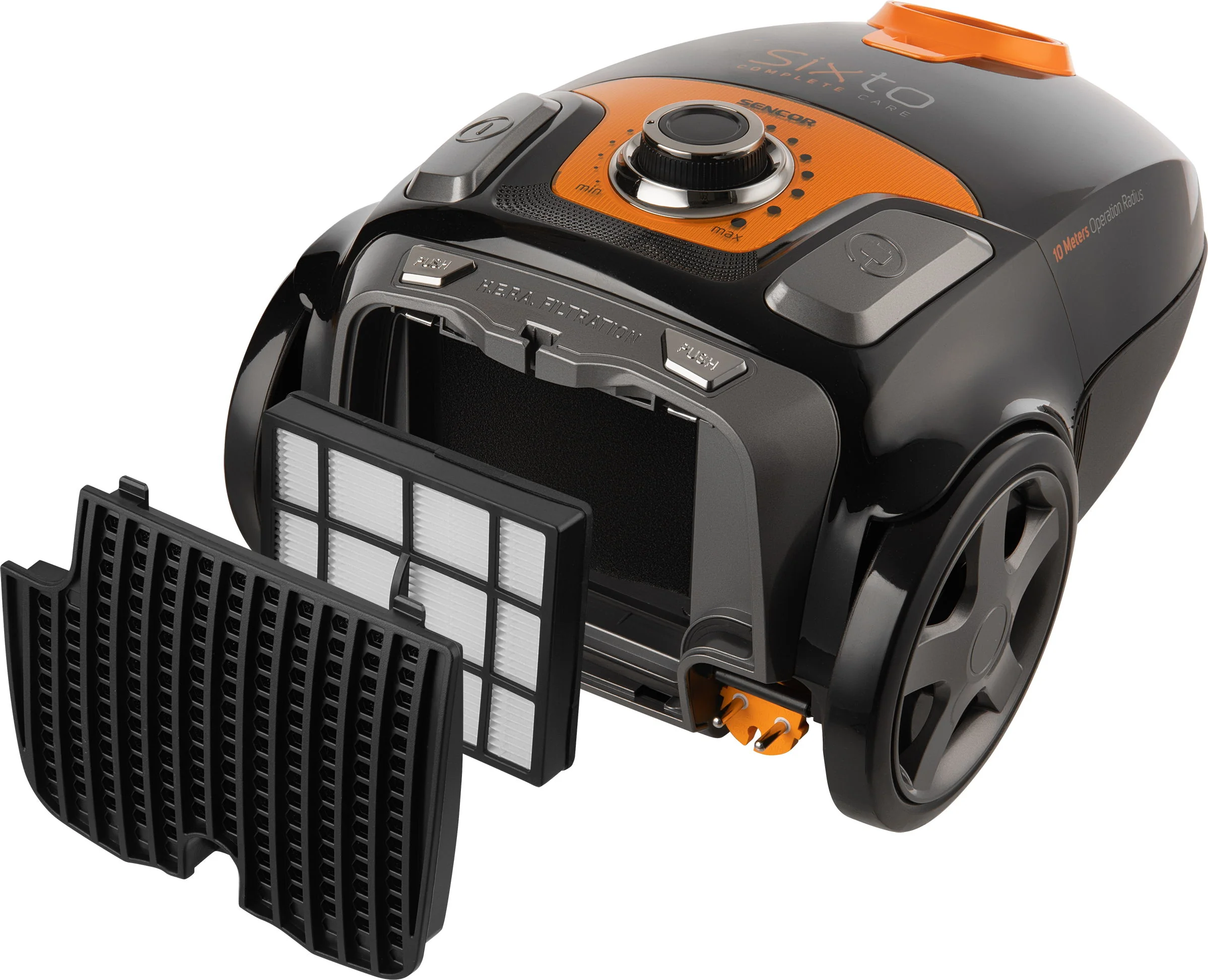 SENCOR EcoPower vysávač SVC 6920OR 4AAAA