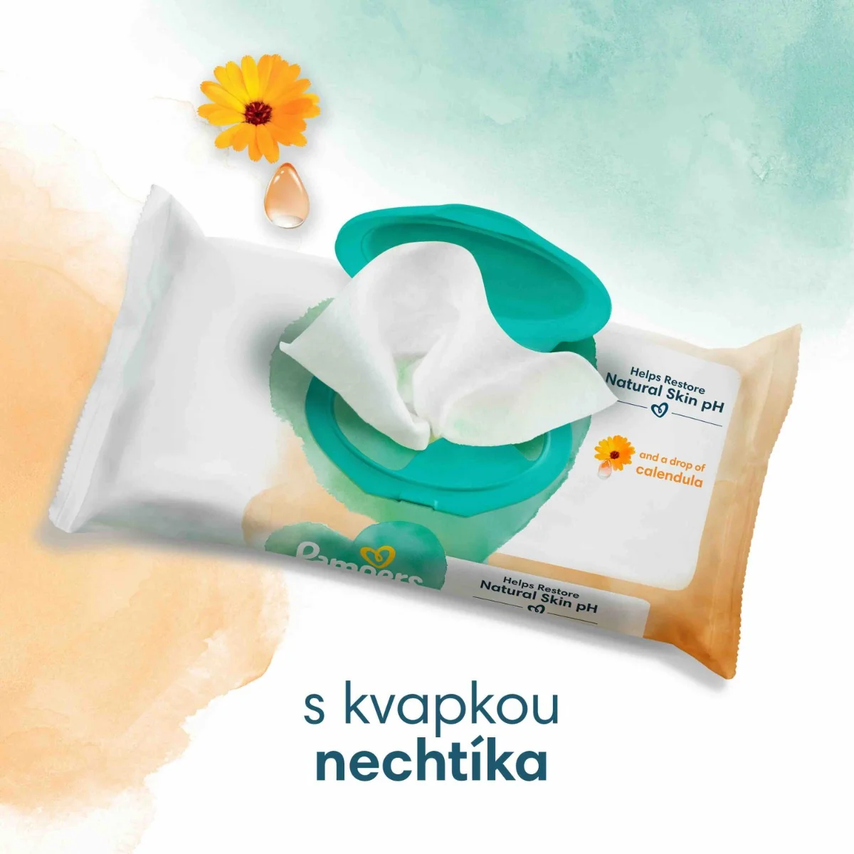 PAMPERS HARMONIE PROTECT&CARE VLH.OBRUSKY 396KS 1×396 ks, vlhčené obrúsky