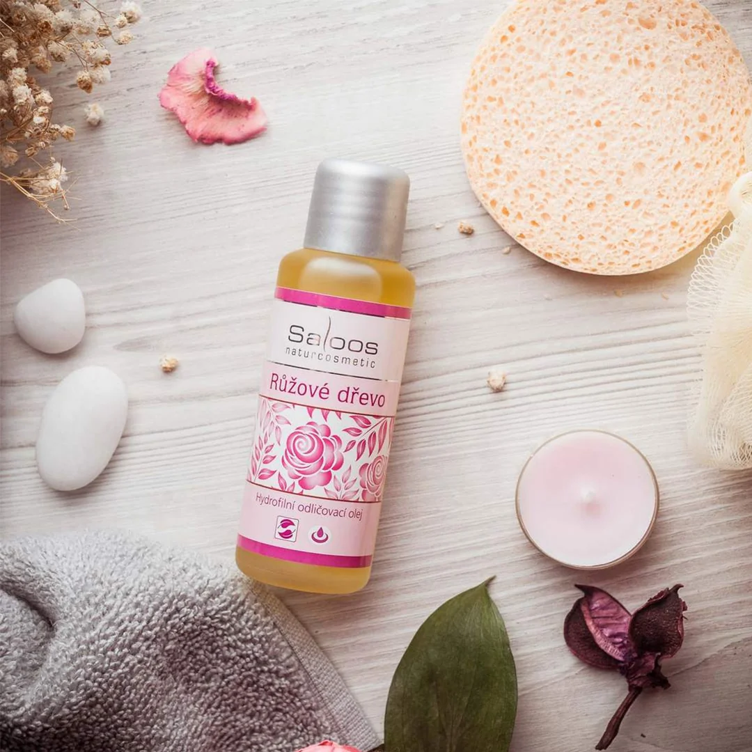 Saloos Hydrofilný odličovací olej RUŽOVÉ DREVO 1×50 ml, odličovací olej