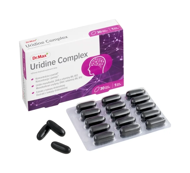 Dr. Max Uridine Complex 1×30 cps, výživový doplnok