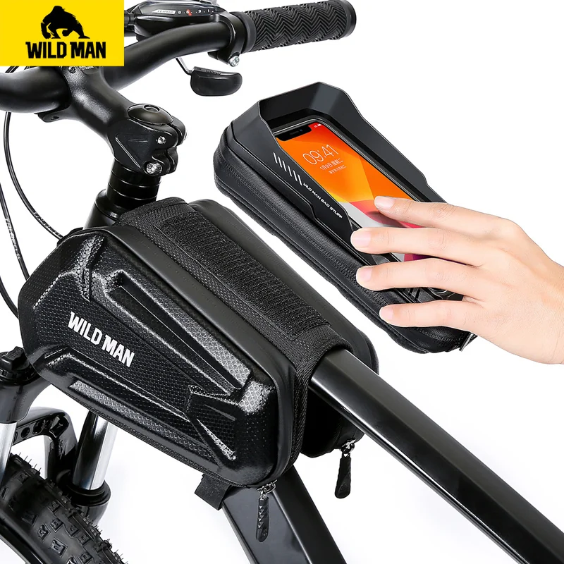 Wild Man XT6 cyklistická taška 1.2L, čierna