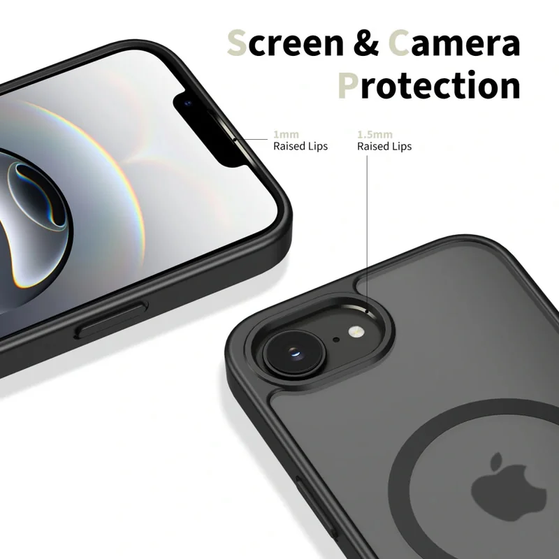 Tech-Protect BasicMag MagSafe kryt na iPhone 16e / 17e, čierny