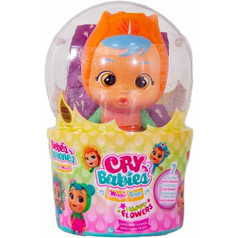 IMC Toys Cry Babies Magic Tears Happy Flower Evelyn bábika
