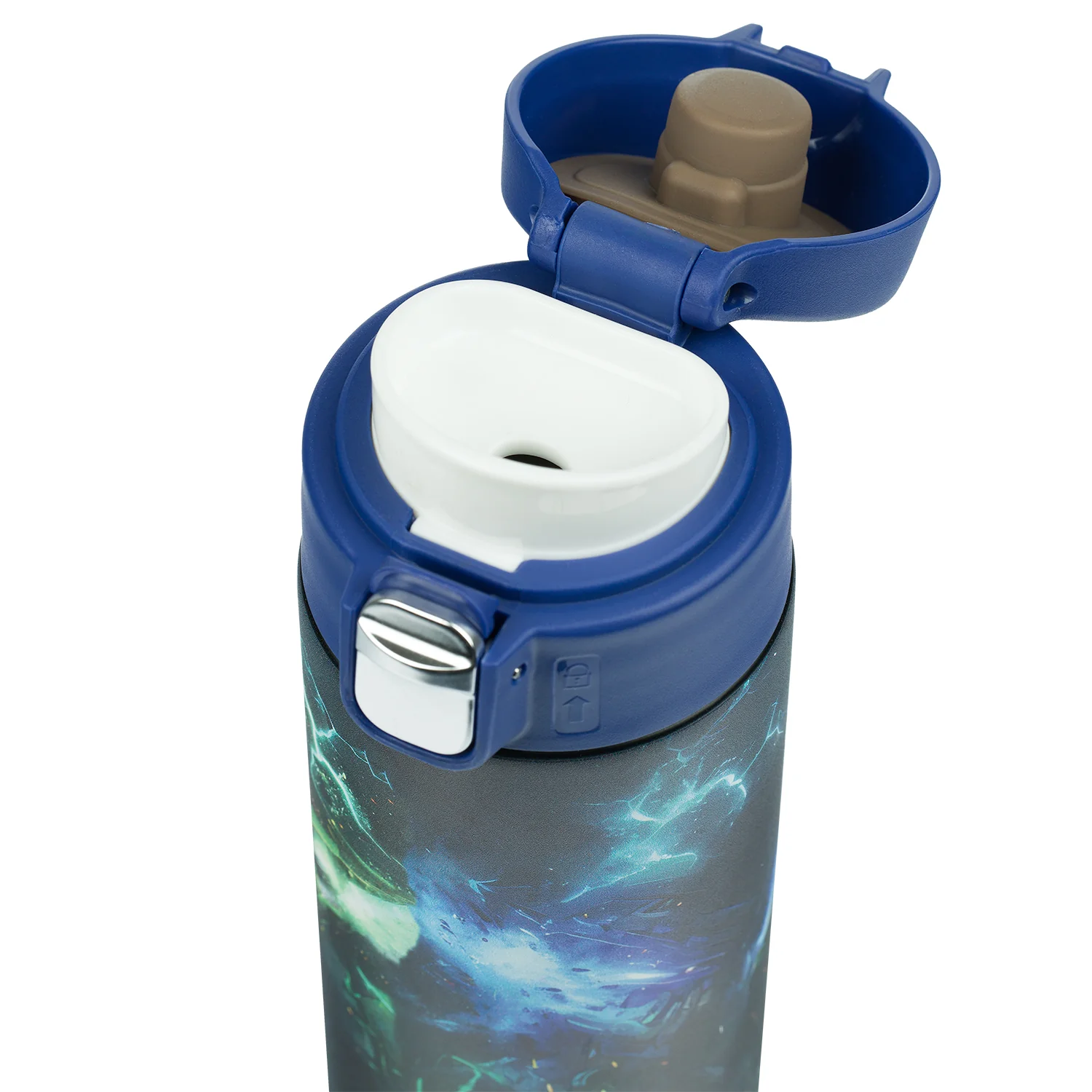 Baagl termofľaša Roboti 450 ml detská, nerezová