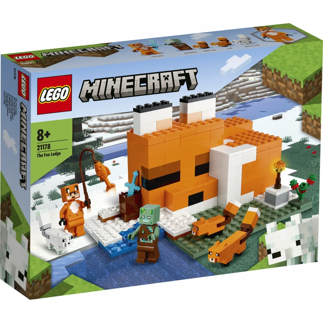 LEGO® Minecraft® 21178 Líščí domček