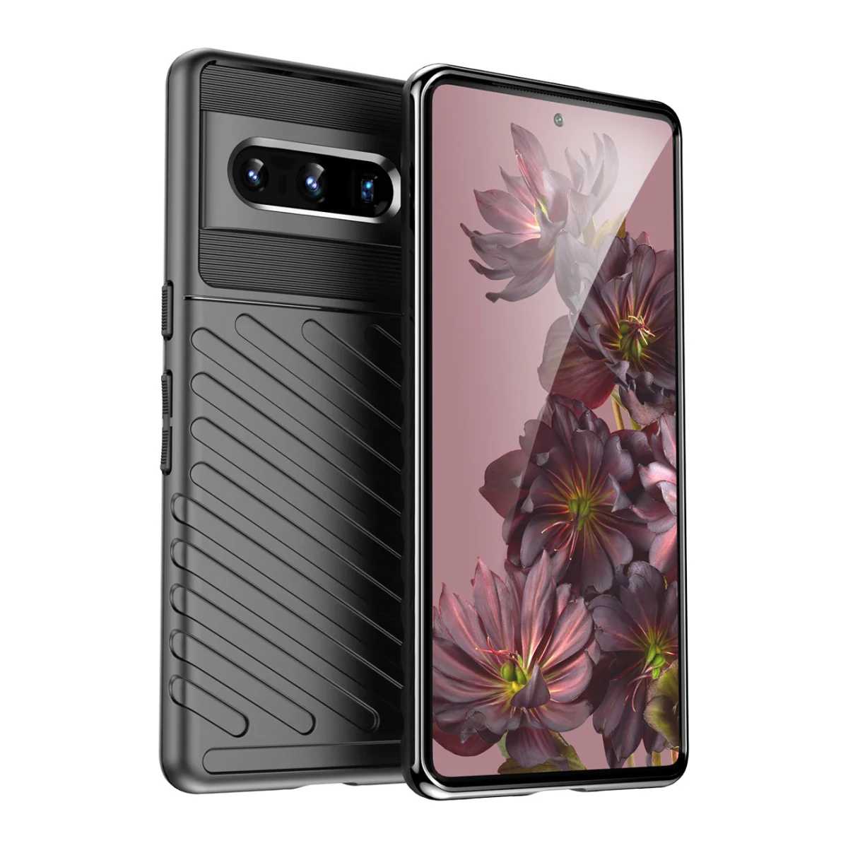 MG Thunder silikónový kryt na Google Pixel 7 Pro čierny