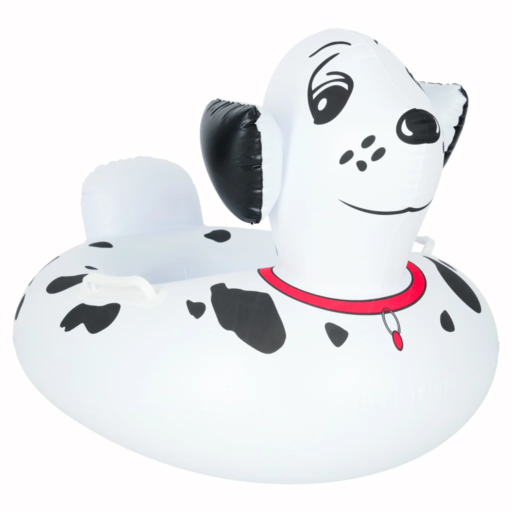 Nafukovací kruh pre dojčatá, nafukovací pontón so sedadlom, dalmatín max 15 kg 1-3 roky