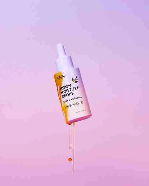 Delhicious, Moon Moisture Drops - Face Oi 1×40 ml, olej na tvár