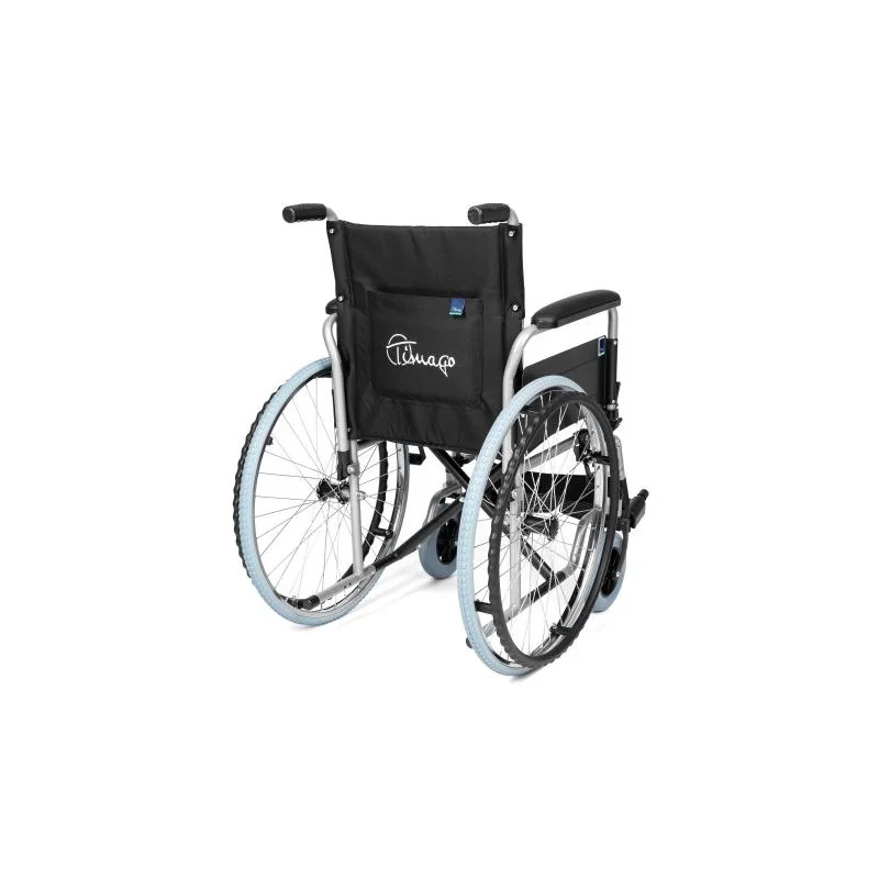Timago BASIC H011 invalidný vozík šírka 48cm, čierny 48 cm