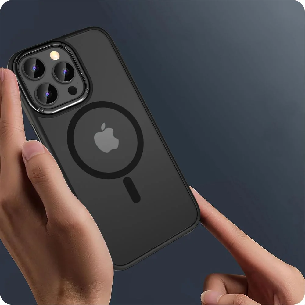 Tech-Protect Magmat MagSafe kryt na iPhone 15 Pro, čierny