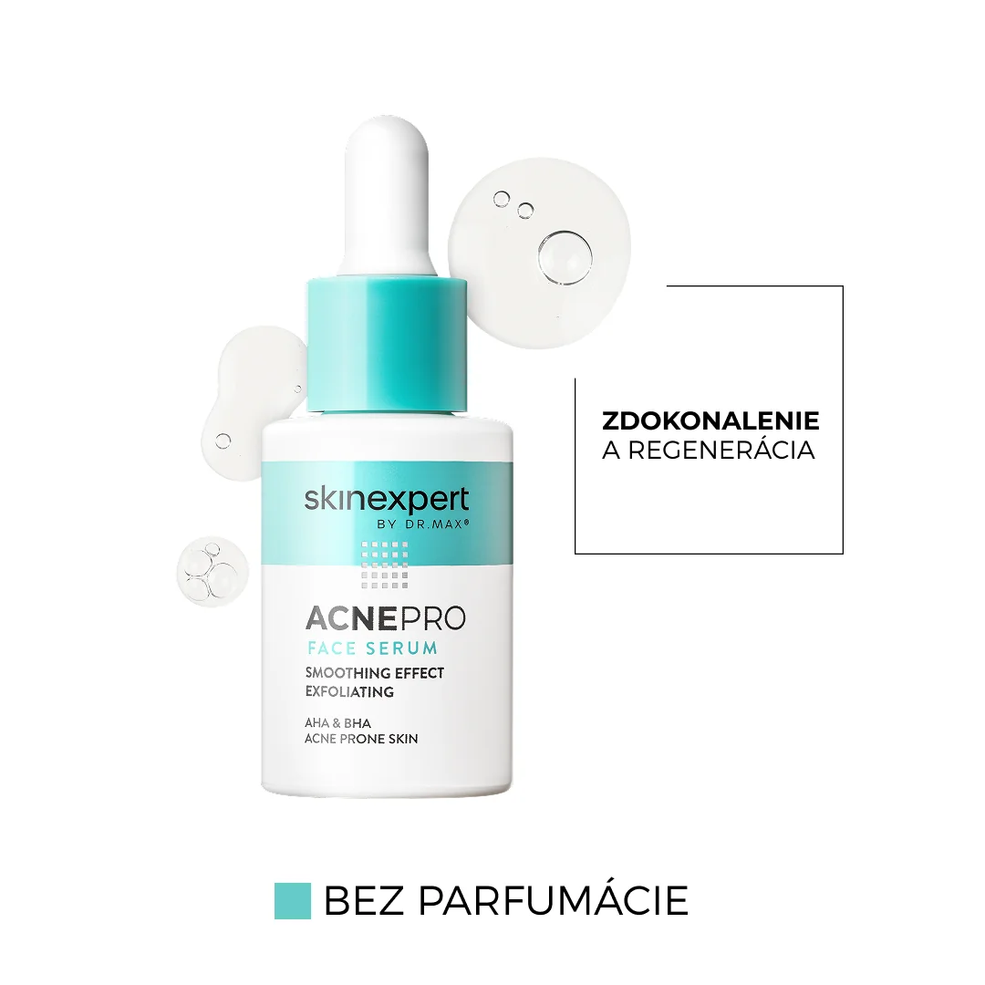 Skinexpert by Dr. Max® ACNEPRO Face Serum 1×28 ml, sérum na tvár proti nedokonalostiam