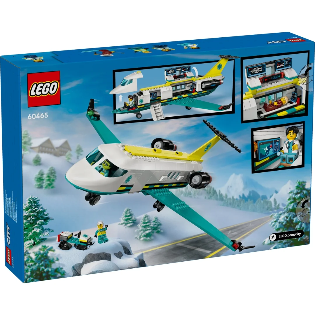 LEGO® City 60465 Lietadlo záchranárskej služby