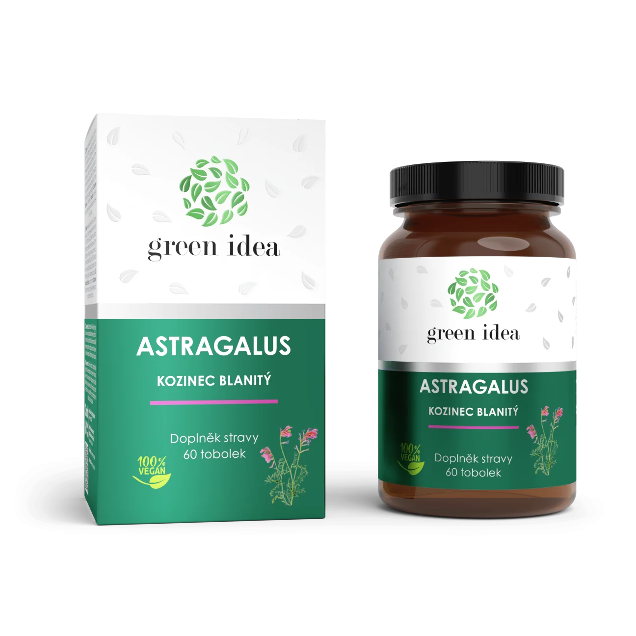 Astragalus – Kozinec blanitý – kapsuly 60 ks – Green idea