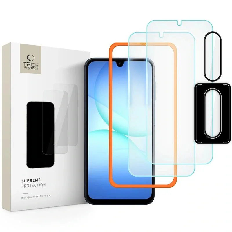 Tech-Protect Supreme Set 3x ochranné sklo na Samsung Galaxy A17 4G / 5G G