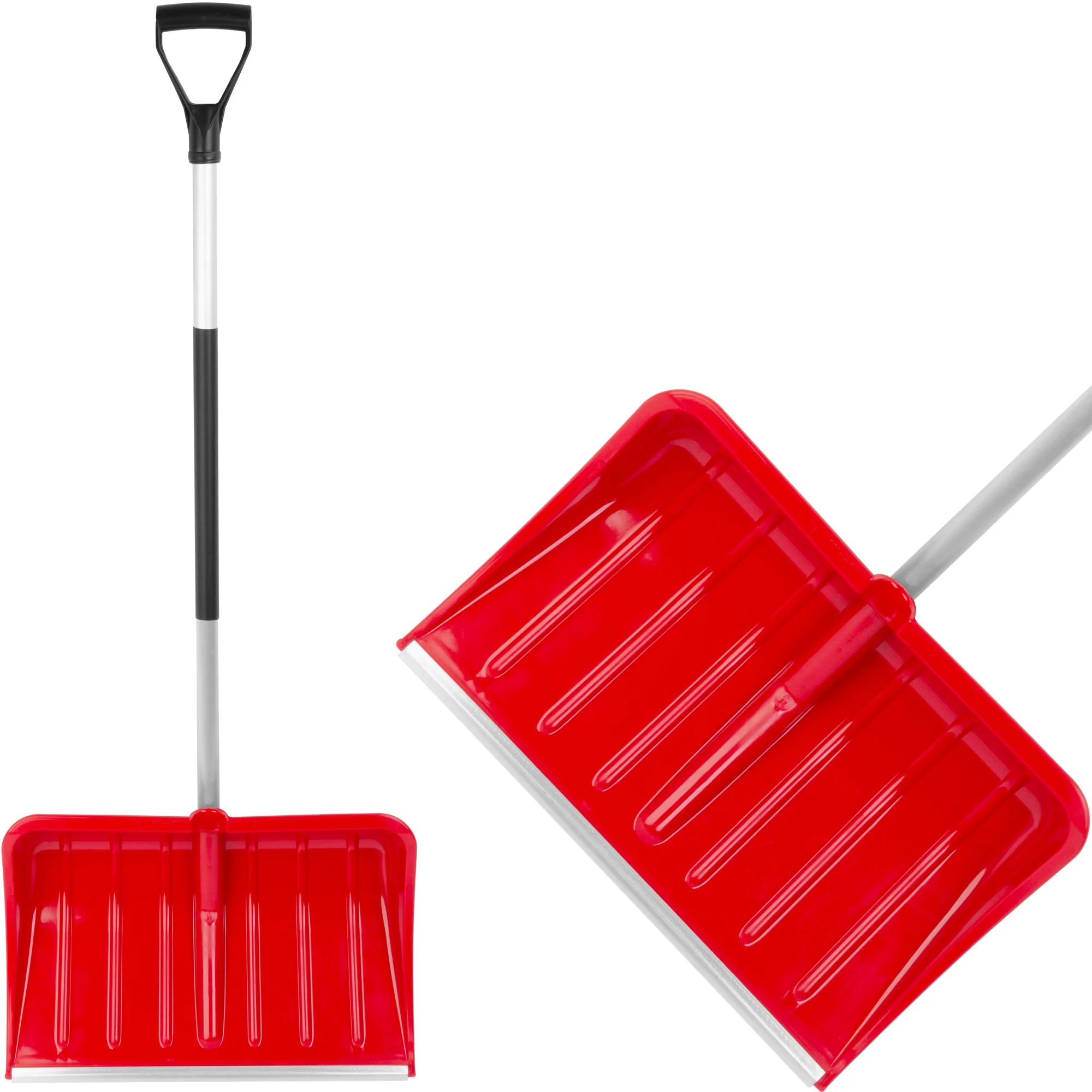 Strend Pro odhrňovač snehu Snowman, 1 ks 540x360 mm, kovová lišta, ALU násada 1370 mm, mix farieb, demontovaný