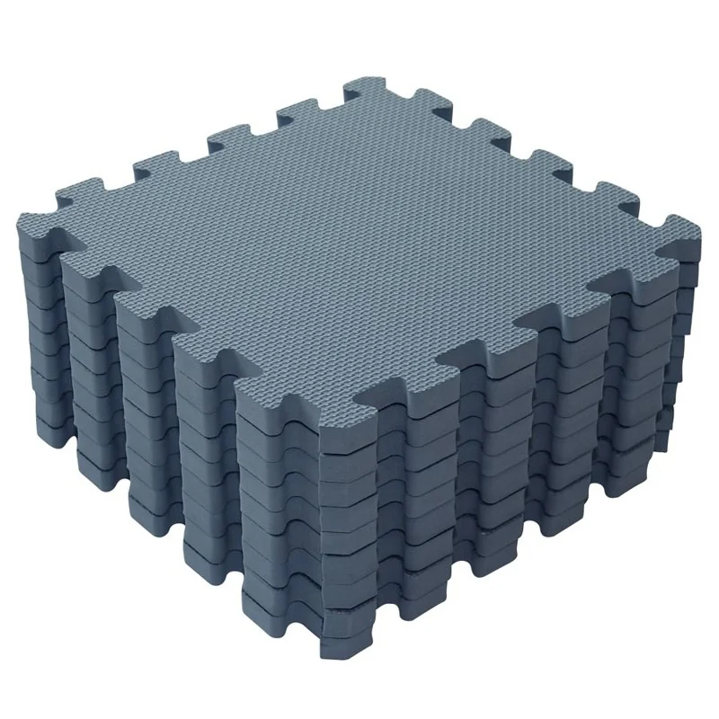Hracia podložka Puzzle Dusty Blue 90x90 cm