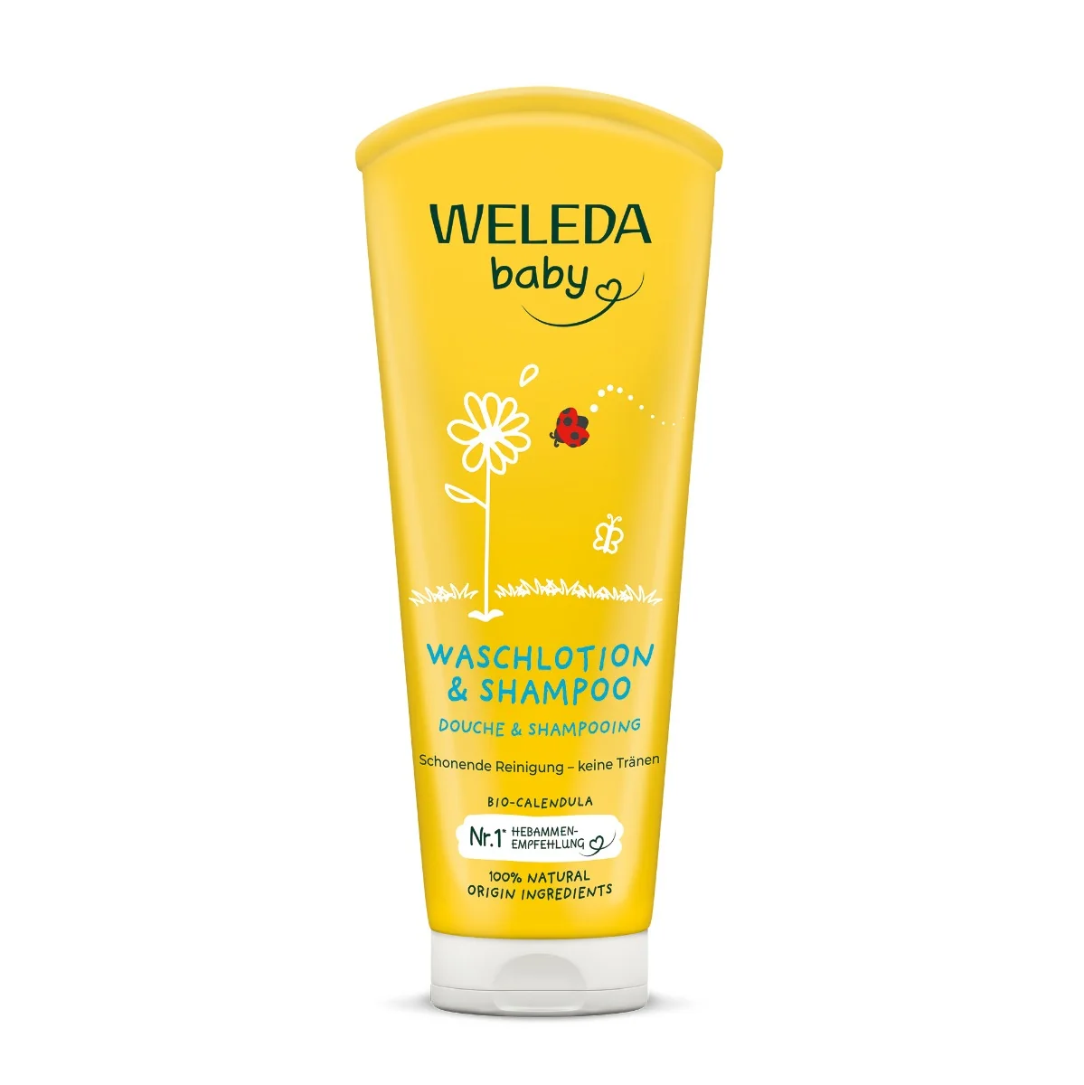 WELEDA Nechtíkový detský šampón 1×200 ml, šampón