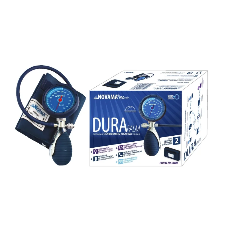 NOVAMA DURA PROseries manometrický hodinkový tlakomer 22–32 cm