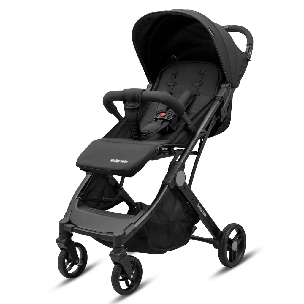 Športový kočík Bimelo Baby Mix Ultra-light čierny , 20C57522