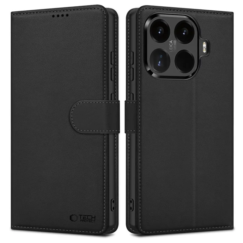 Tech-Protect Wallet knižkové puzdro na Xiaomi 17T Pro, čierne