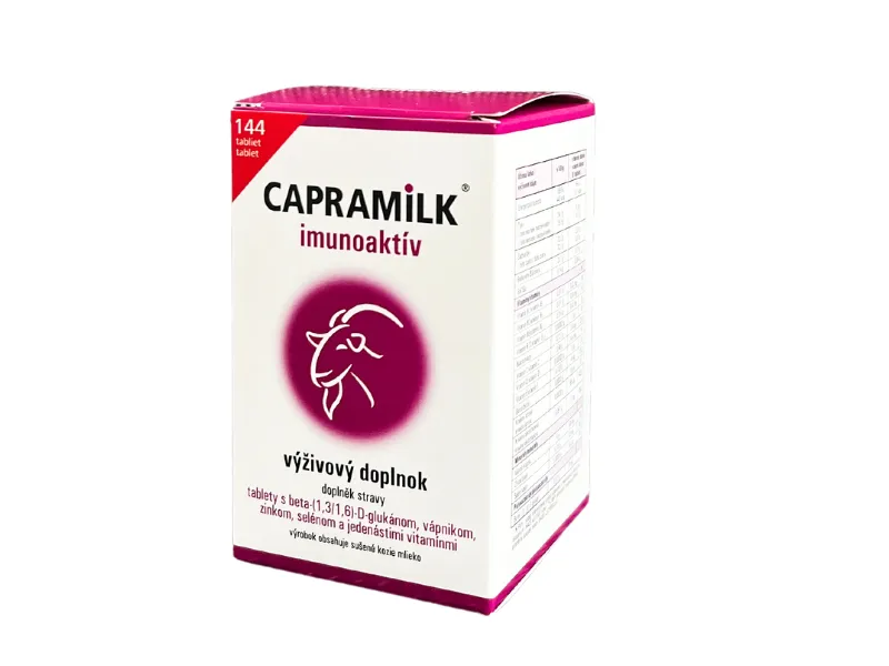 CAPRAMILK® imunoaktív 1×144 ks, výživový doplnok