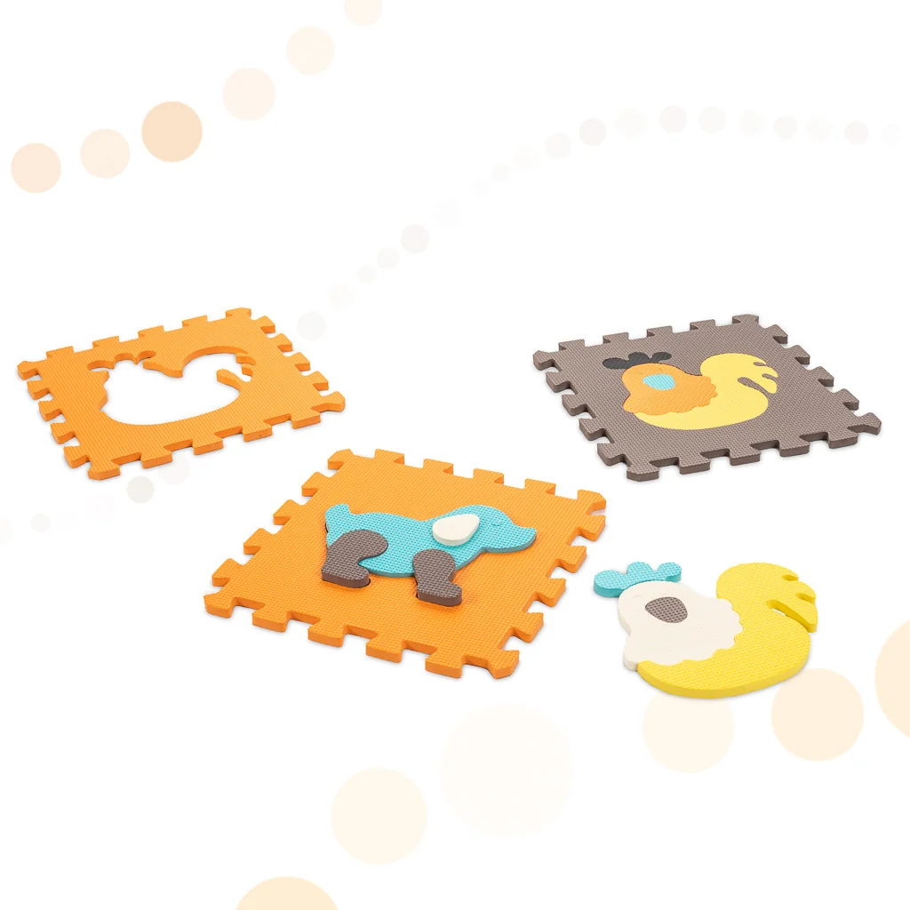 MG SoftPlay penové puzzle podložka 25ks, animals