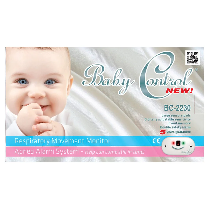 Baby Control Digital - Monitor dychu BC-2230 3 senzorové podložky