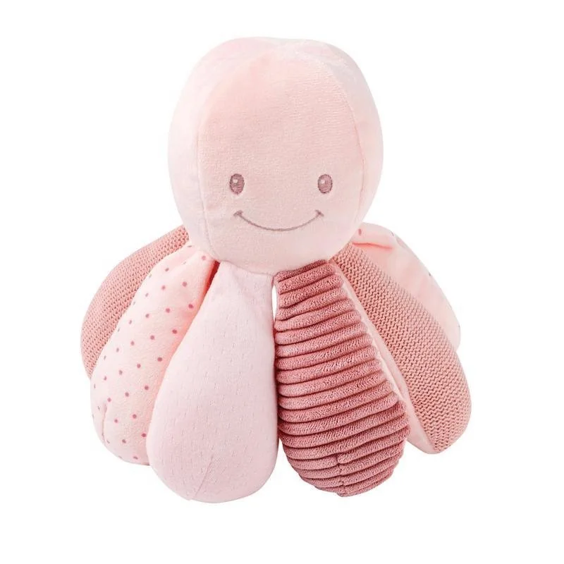 Hračka chobotnička edukačná 8 aktivít Lapidou pink