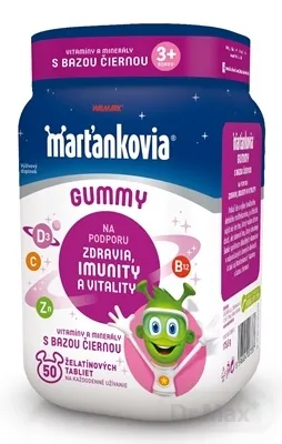 WALMARK Marťankovia Gummy Vitamíny s Bazou čiernou