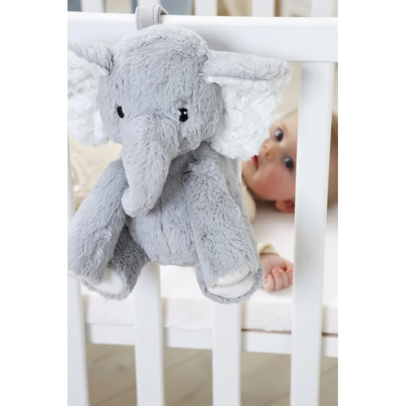 CLOUD B Eli the Elephant plyšový sloník so zvukmi a melódiami, 0m+